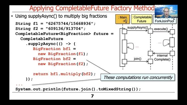 Advanced Java CompletableFuture Features: Applying Factory Methods смотреть онлайн