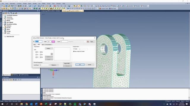 Simcenter Femap: How to Create an RBE2 смотреть онлайн