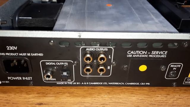 ARCAM CD82 CD PLAYER 24bit 192Khz WOLFSON + BURRBROWN DUAL MONO TOP HI-FI HI-END.