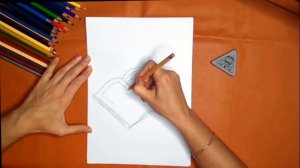 Как нарисовать книгу. Онлайн-школа рисования "Малевашки"