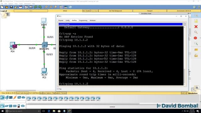 Cisco CCNA Packet Tracer Ultimate labs: MAC Address Learning and Flooding (Part 2) смотреть онлайн