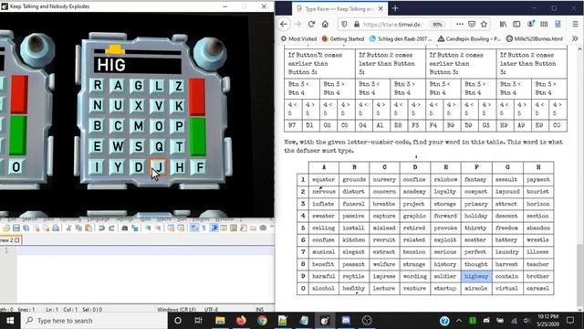 KTANE - How to - Type Racer смотреть онлайн