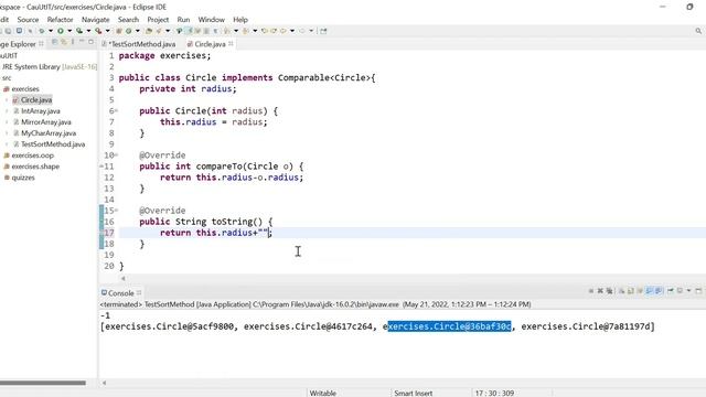 C8. Sử dụng interface Comparable và Comparator смотреть онлайн