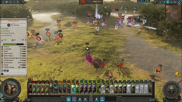 Total War Warhammer 2 Youtuber 2v2 Battle! - Lizardmen + Dark Elves vs. Skaven + High Elves смотреть онлайн
