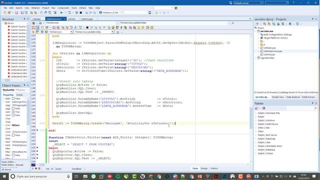 Construindo um CRUD com DataSnap RESTFul смотреть онлайн