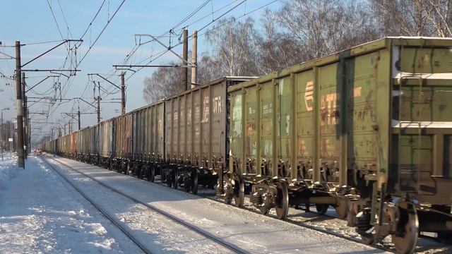 Сборник Поездов Серии 2ТЭ116 | Латвийские 2ТЭ116 Всех Окрасов и Видов! смотреть онлайн