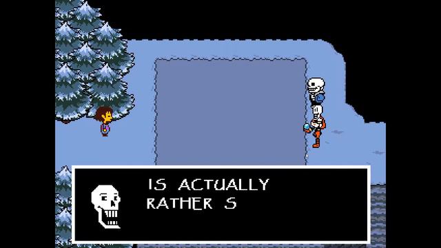 Undertale: Snowman joins the party смотреть онлайн