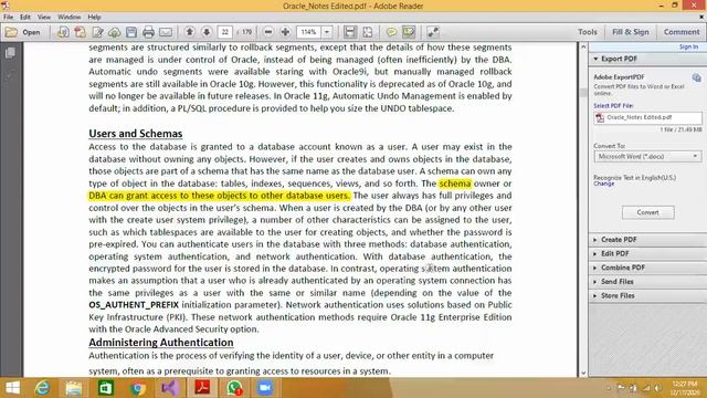 DBA Lecture 7 part 1 смотреть онлайн