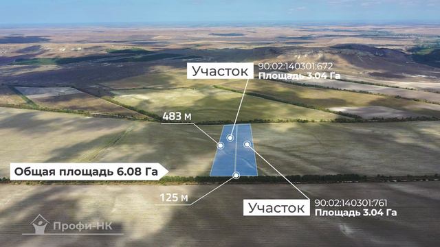 Участок 6,08 га село Мичуринское Белогорского района смотреть онлайн