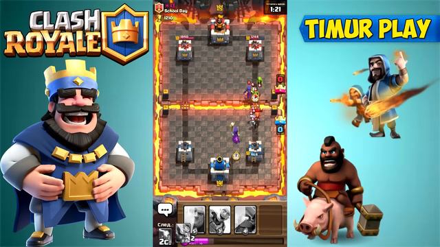 ТАЩИМ 4 АРЕНУ БЕЗ ПОРАЖЕНИЙ - [С НУЛЯ] - CLASH ROYALE смотреть онлайн