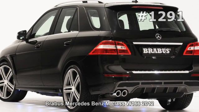 #1291. Brabus Mercedes Benz M class W166 2012 (Концепт и тюнинг) смотреть онлайн