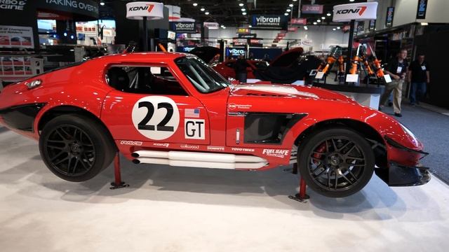 Factory Five Shelby Type 65 Daytona Cobra Coupe Owned by Joey Logano | SEMA 2017 смотреть онлайн
