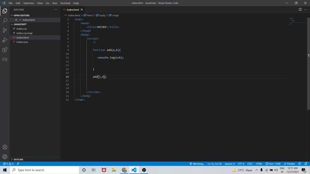 Arrow Function In JavaScript | What is arrow function? JavaScript Tutorial | NSCODE смотреть онлайн