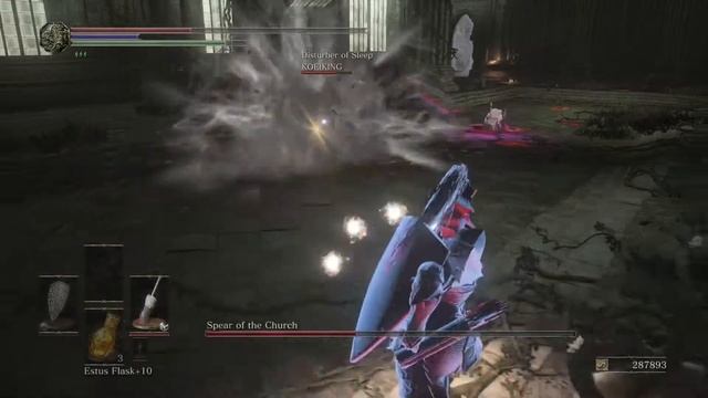 Dark Souls 3 - Clumsy Knight how a Boss - смотреть онлайн