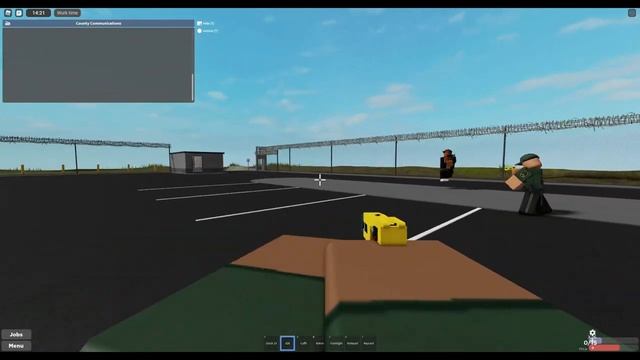 PRISON GUARDS VS ARMED CRIMS!! Roblox County Jail смотреть онлайн