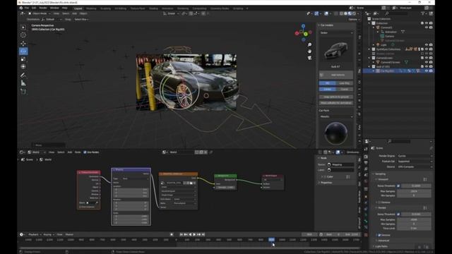 How to use an HDRI in Blender // Fastest HDRI for VFX = Ricoh Theta Z1! - Part 4 of 5 смотреть онлайн