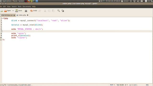การเขียนโปรแกรมภาษา PHP กับ MySQL 39 mysql stat смотреть онлайн