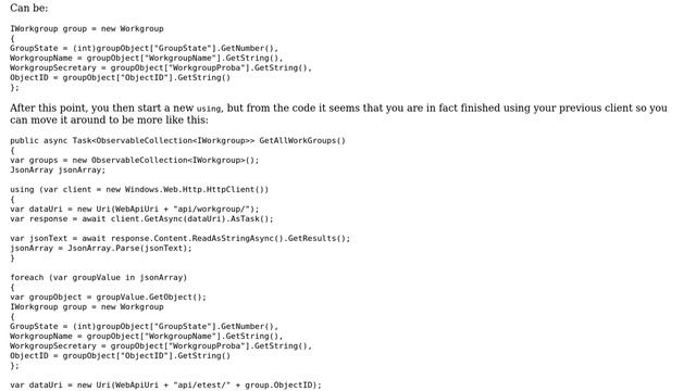 Code Review: WorkGroup Data Service with JSON / Web based API (3 Solutions!!) смотреть онлайн
