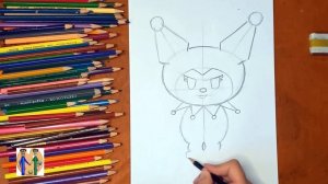 Как нарисовать куроми. Онлайн-школа рисования "Малевашки"