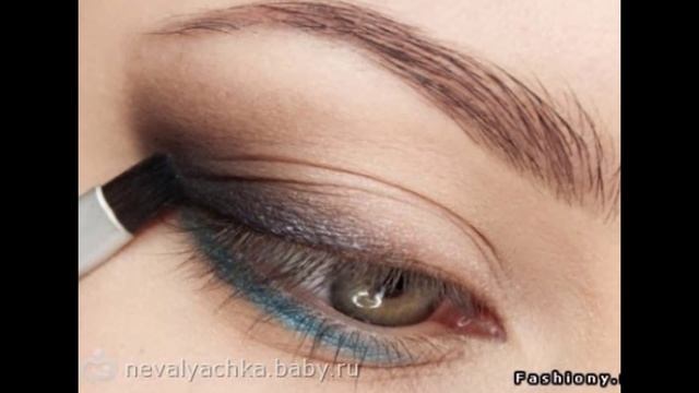 Дневной макияж * как увеличить глаза * Пошаговый * смотреть онлайн