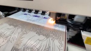 Как наносят принты на ткань Видео с производства Color23.ru