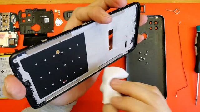 Realme C21 Замена дисплея смотреть онлайн