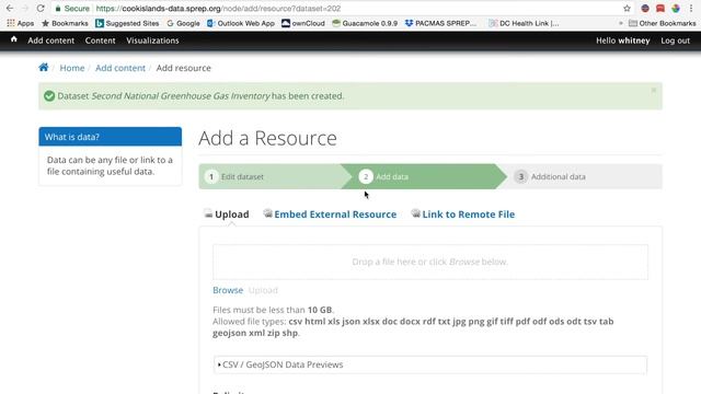Inform project : Database Tutorial 1 - How to upload a dataset смотреть онлайн