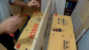 Кондуктор для шкантов wolfcraft. Мебельный шаблон для сверления отверстий