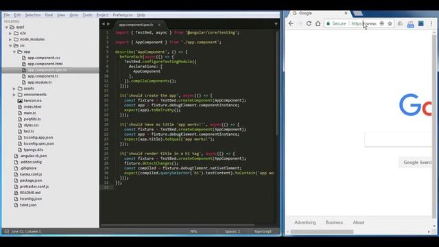 Angular 4 QuickStart Tutorial - Structure and How to Create a Component смотреть онлайн