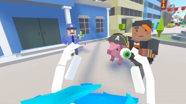 DOOM DOOM Smashes The City To Pieces in Tiny Town! смотреть онлайн