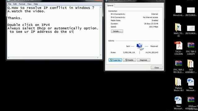 How to Resolve IP Address Conflict Windows 7 and 10 смотреть онлайн