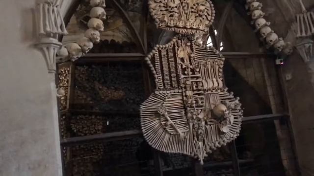 Aus Knochen, храм из костей, Bone church CZ, Tschechien ,Чехия смотреть онлайн