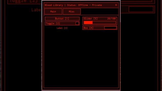 Blood Library | Roblox UI Library's смотреть онлайн