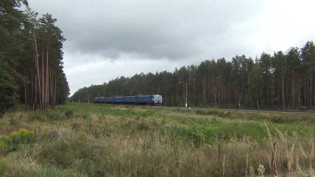 Электропоезд ЭД9М-0222 смотреть онлайн