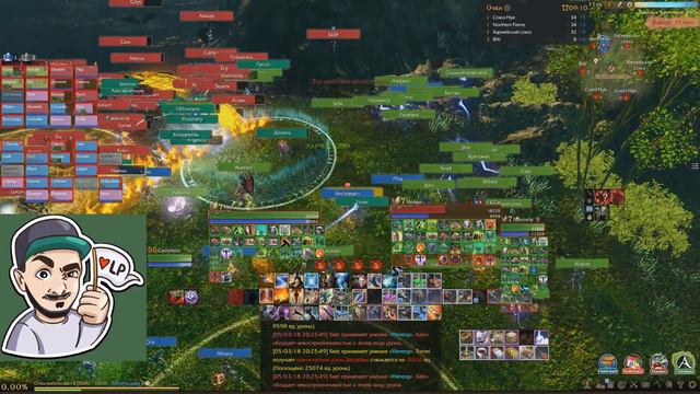 ArcheAge 4.0 / Типичная проигранная роса конвеером в +100 против WC смотреть онлайн