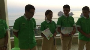 Защита проекта РГО в Артеке 2017 год