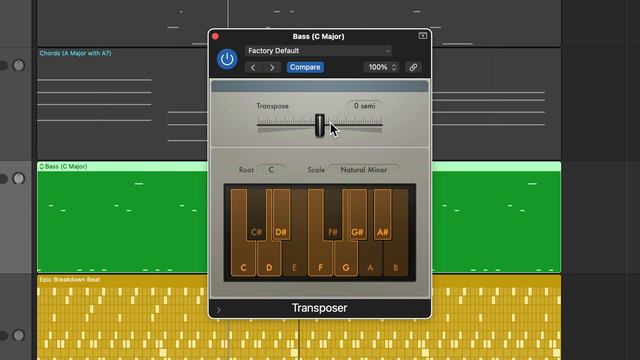 Logic Pro #60 - Transposer MIDI FX смотреть онлайн