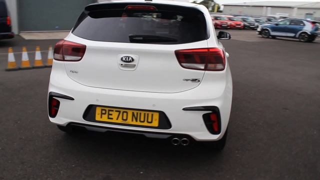 Kia Rio | 1.0 T GDi 118 GT-Line S 5dr | White смотреть онлайн