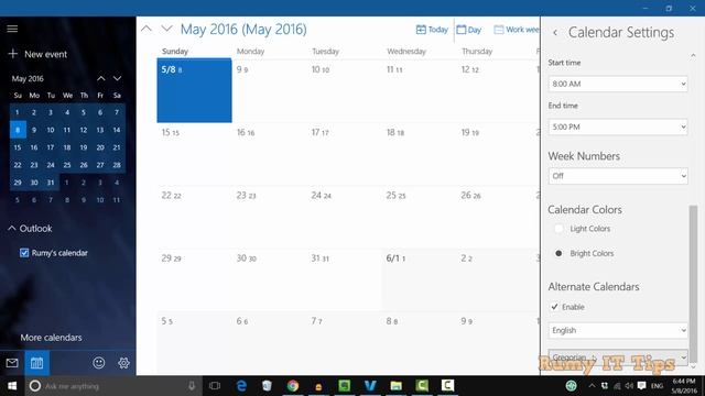 How to Switch To Hijri Calendar In Windows 10 смотреть онлайн