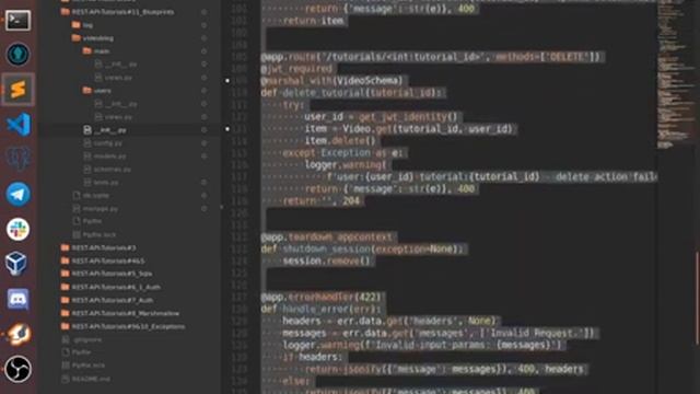 REST API (Python): Blueprints и модульная архитектура смотреть онлайн
