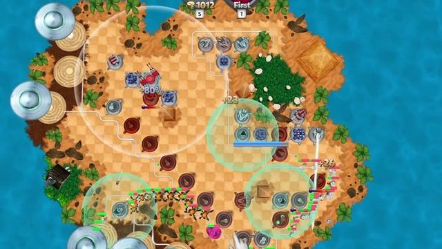 Tower Madness 2 Walkthrough: Campaign 5, Bo's Daydream, Map 4, Ancient Lake (tower defense) смотреть онлайн
