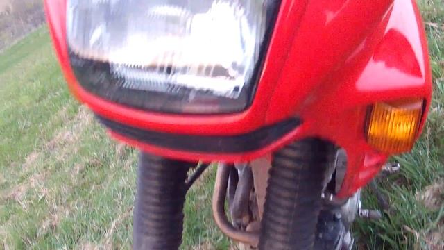 Honda Dominator '93 rd02 - the sound of the exhaust pipes and the engine, смотреть онлайн