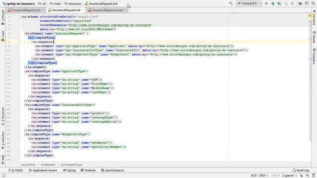 XML to XSD with IntelliJ смотреть онлайн
