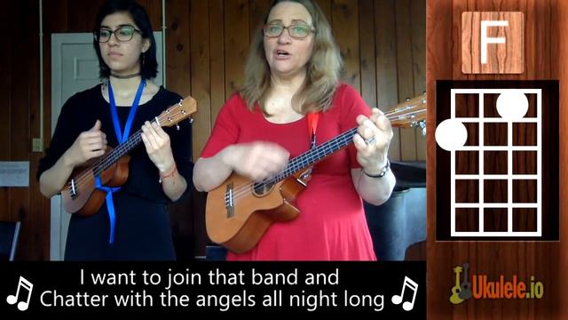 Chatter with the Angels Ukulele Duet Play Along Tutorial - Ukulele Sisters смотреть онлайн