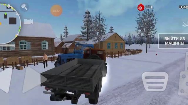 пытаемся попасть на крышу трактора смотреть онлайн