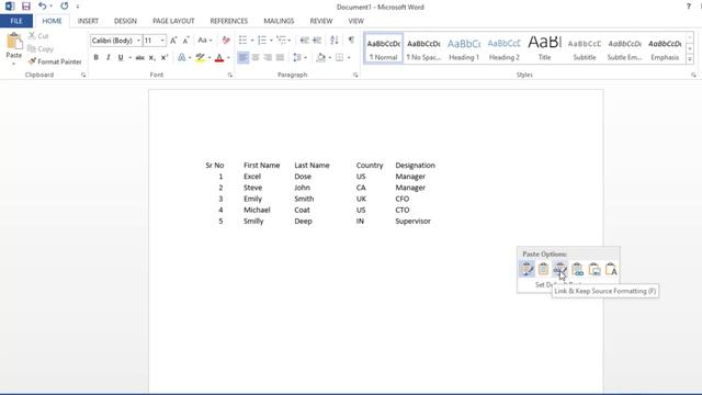Easy & Simple Way To Convert Excel To Word | Insert Excel Table To Word in 2016, 2007, 2019, 2008 смотреть онлайн
