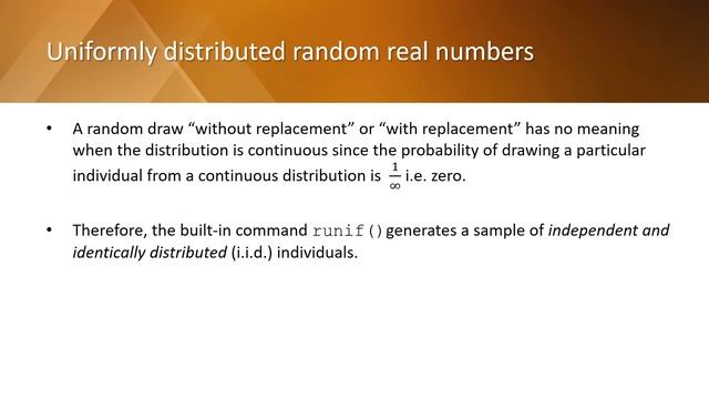 Generating random numbers with R (Uniform, normal and binomial distributions) смотреть онлайн
