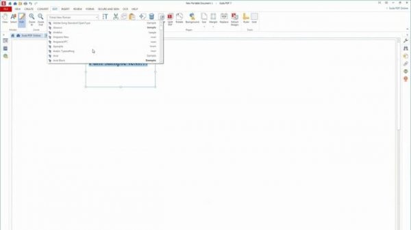 How to Edit Fonts in Soda PDF