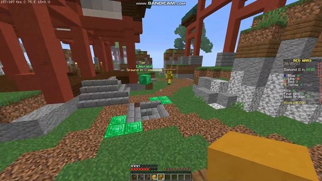 Крутые моменты в BedWars. Майнкрафт мини-игры смотреть онлайн