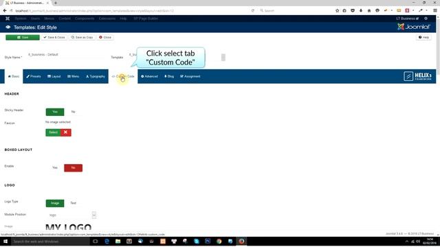 How to add custom code for L.THEME's Joomla! template? смотреть онлайн